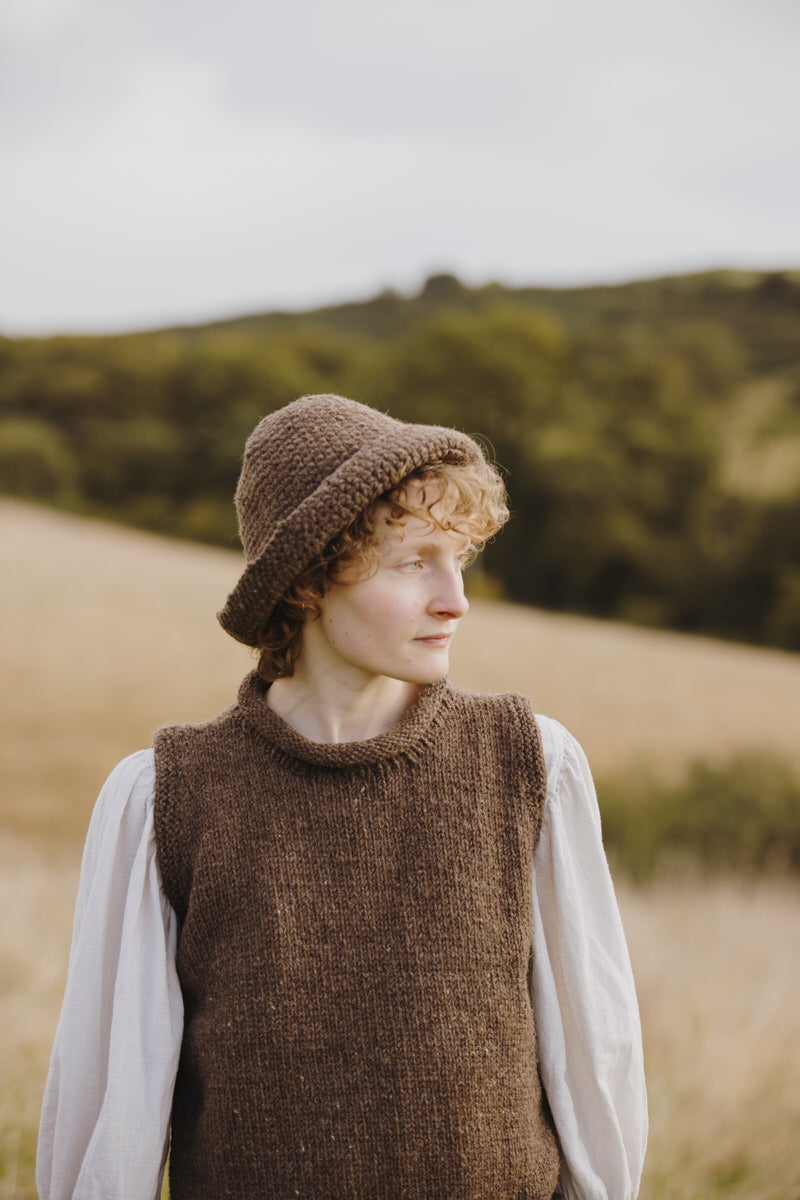 NEW IN • Fisherwoman's Vest - Rustic Mocha