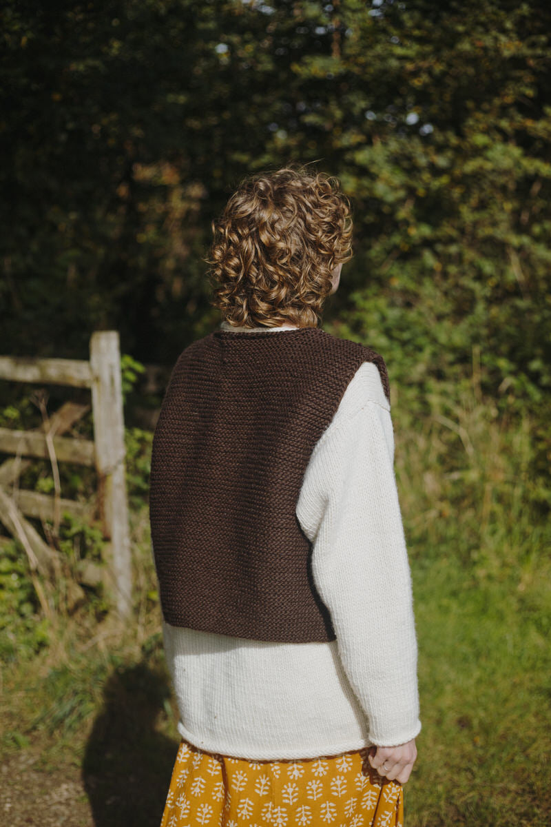 Herdswoman's Gilet - Mocha