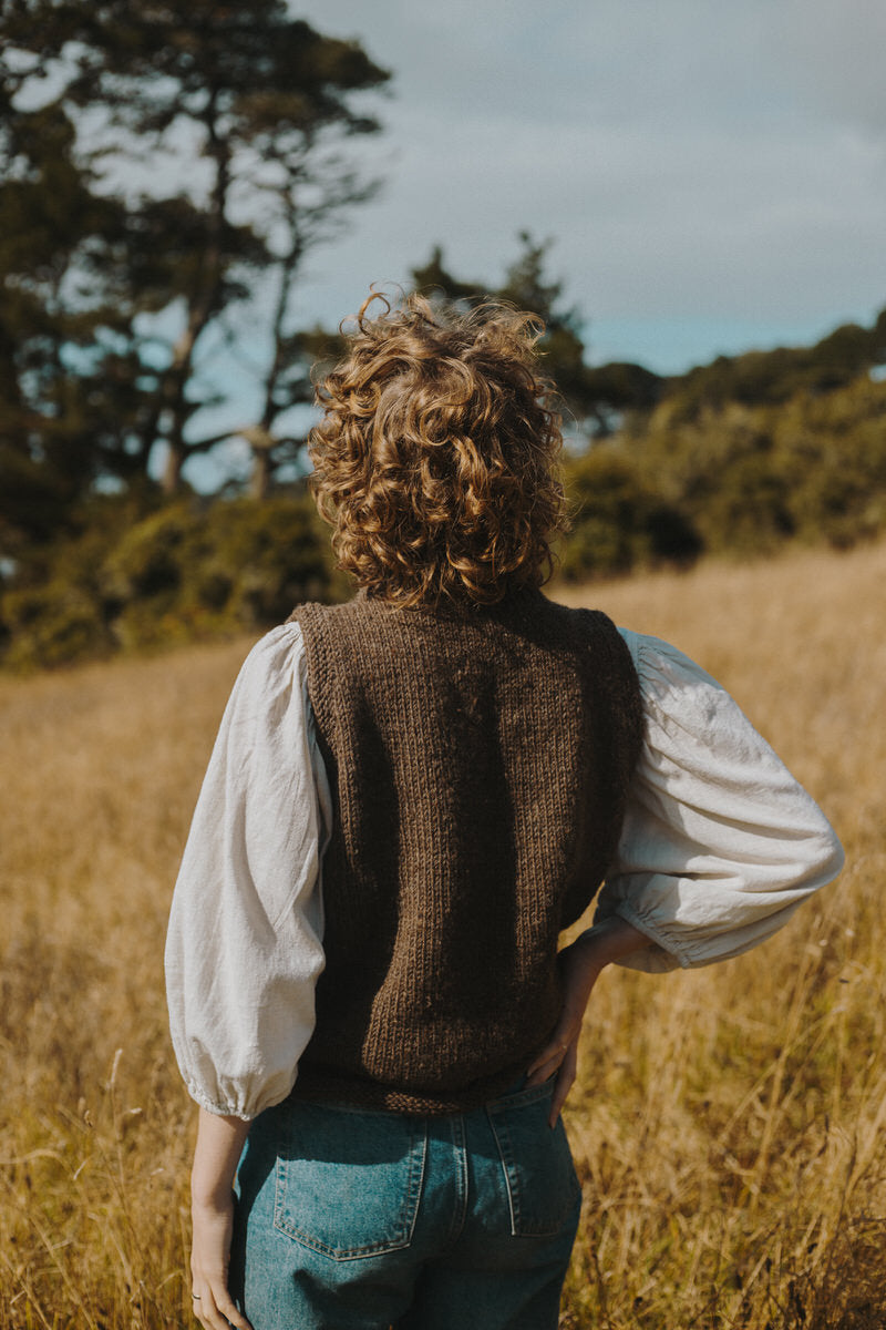 NEW IN • Fisherwoman's Vest - Rustic Mocha