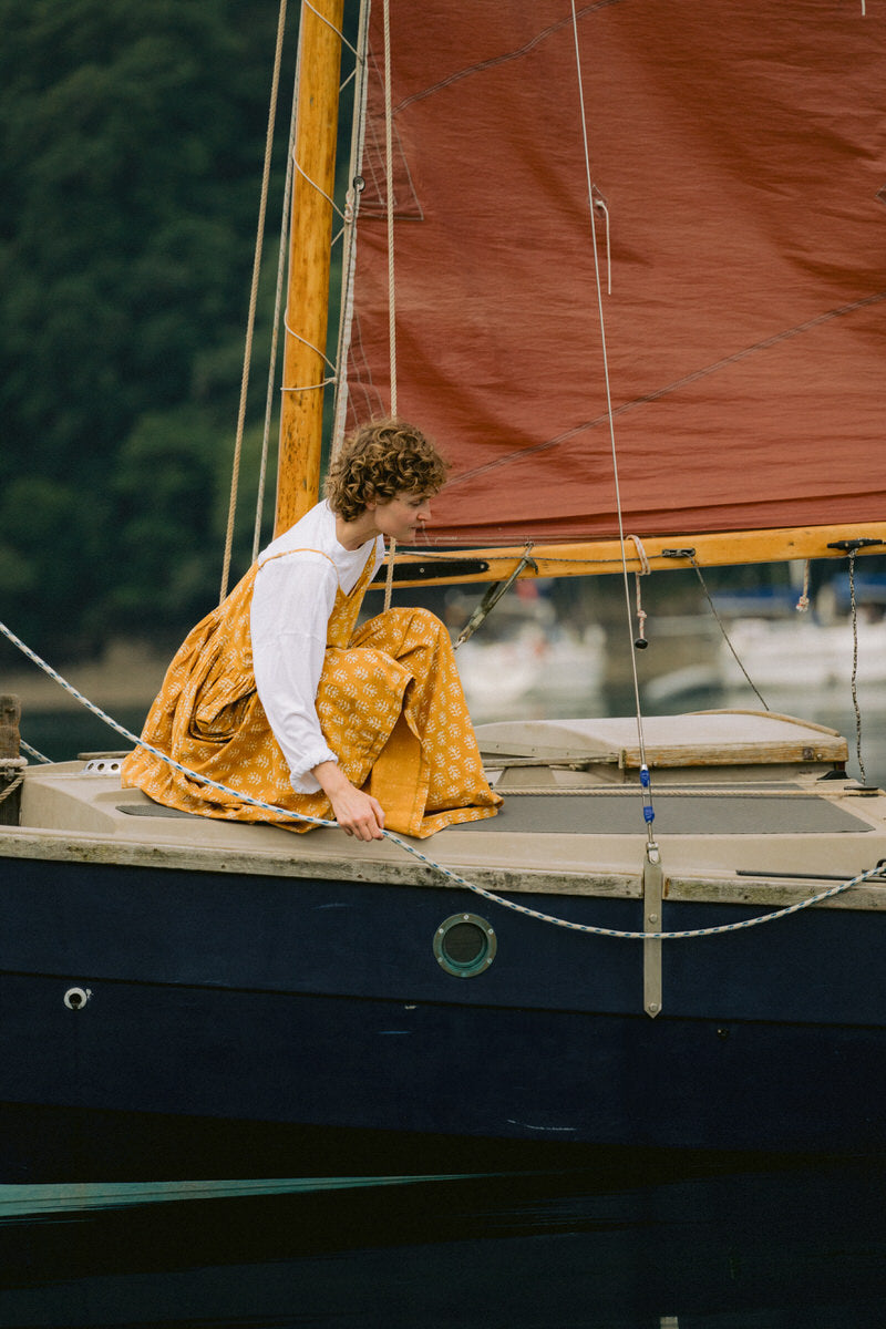 Zennor Midi Dress - Sunflower Dabu