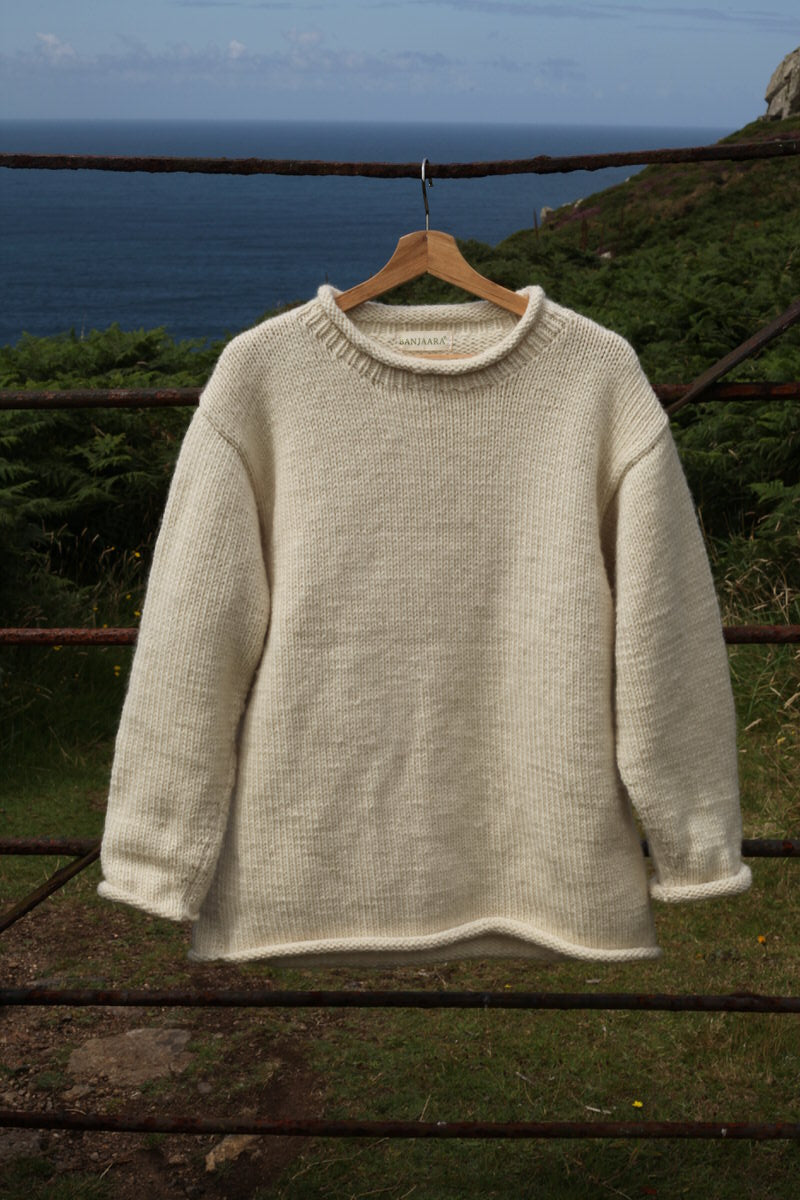 Fisherwoman's Jumper - Milk