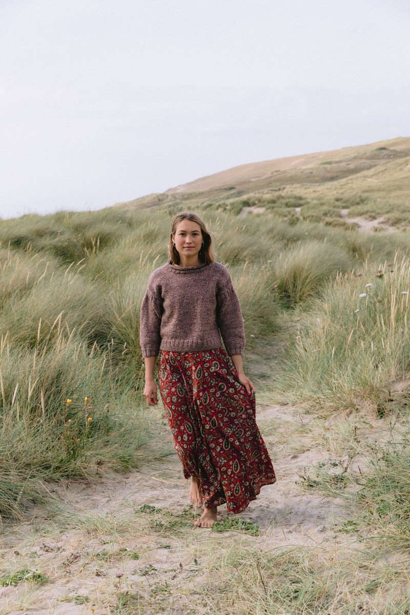 Maxi Wrap Skirt - Paisley Maroon